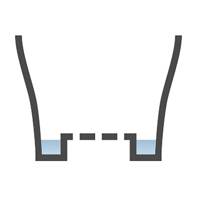 Scheurich Pflanzschale 'Country Star', graumetallic, Kunststoff, breite Krempe Scheurich Pflanzschale 'Country Star', graumetallic, Kunststoff, breite Krempe