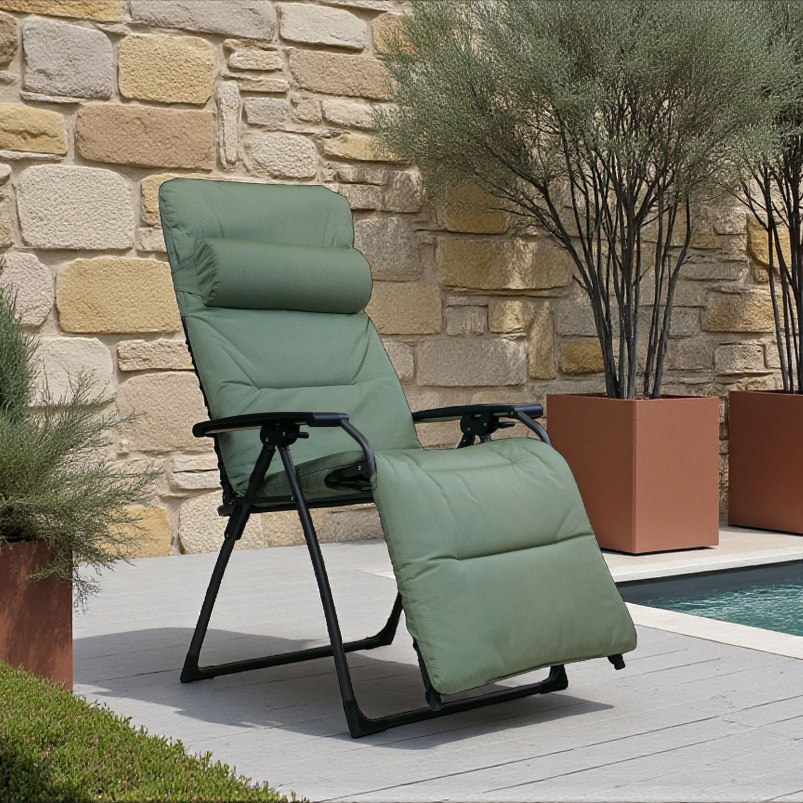 Sungörl Relaxliege 'Oasi Garda Verde XL', grün