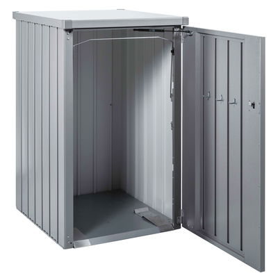 Biohort Mülltonnenbox 'Alex', silber-metallic Biohort Mülltonnenbox 'Alex', silber-metallic