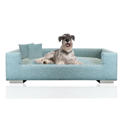 Silvio Design Hundesofa 'Kalle', türkis, ca. 57 x 90 cm