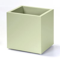 Euro 3 Plast Pflanztrog 'Kebe', grün, ca. 39,5 x 39,5 x H 39,5 cm Euro 3 Plast Pflanztrog 'Kebe', grün, ca. 39,5 x 39,5 x H 39,5 cm