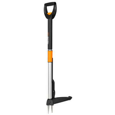 SmartFit Teleskop-Unkraut-Stecher, schwarz/orange, Länge 99-119 cm SmartFit Teleskop-Unkraut-Stecher, schwarz/orange, Länge 99-119 cm