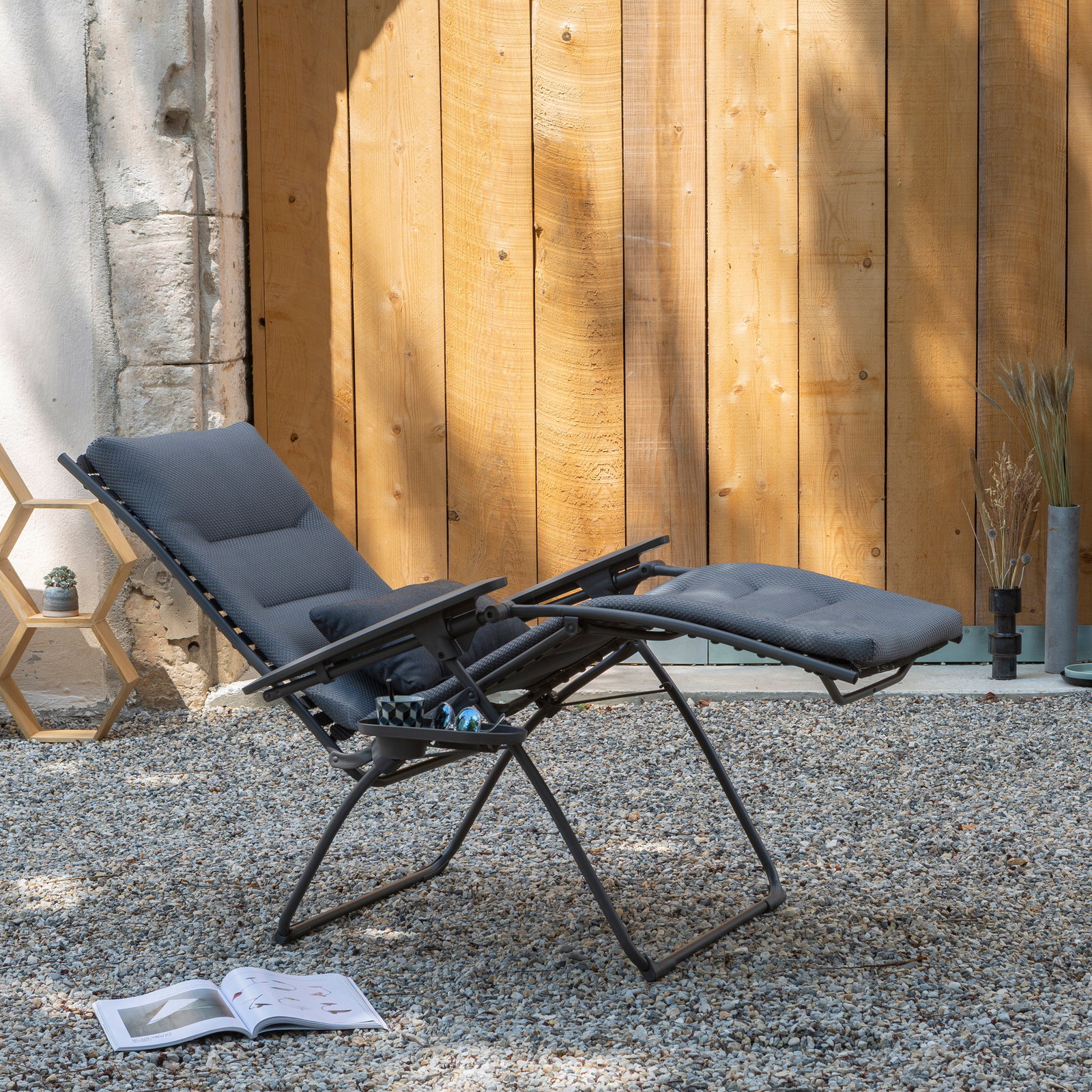 Lafuma Relaxsessel Evolution BeComfort, All-in-one-Set, silver