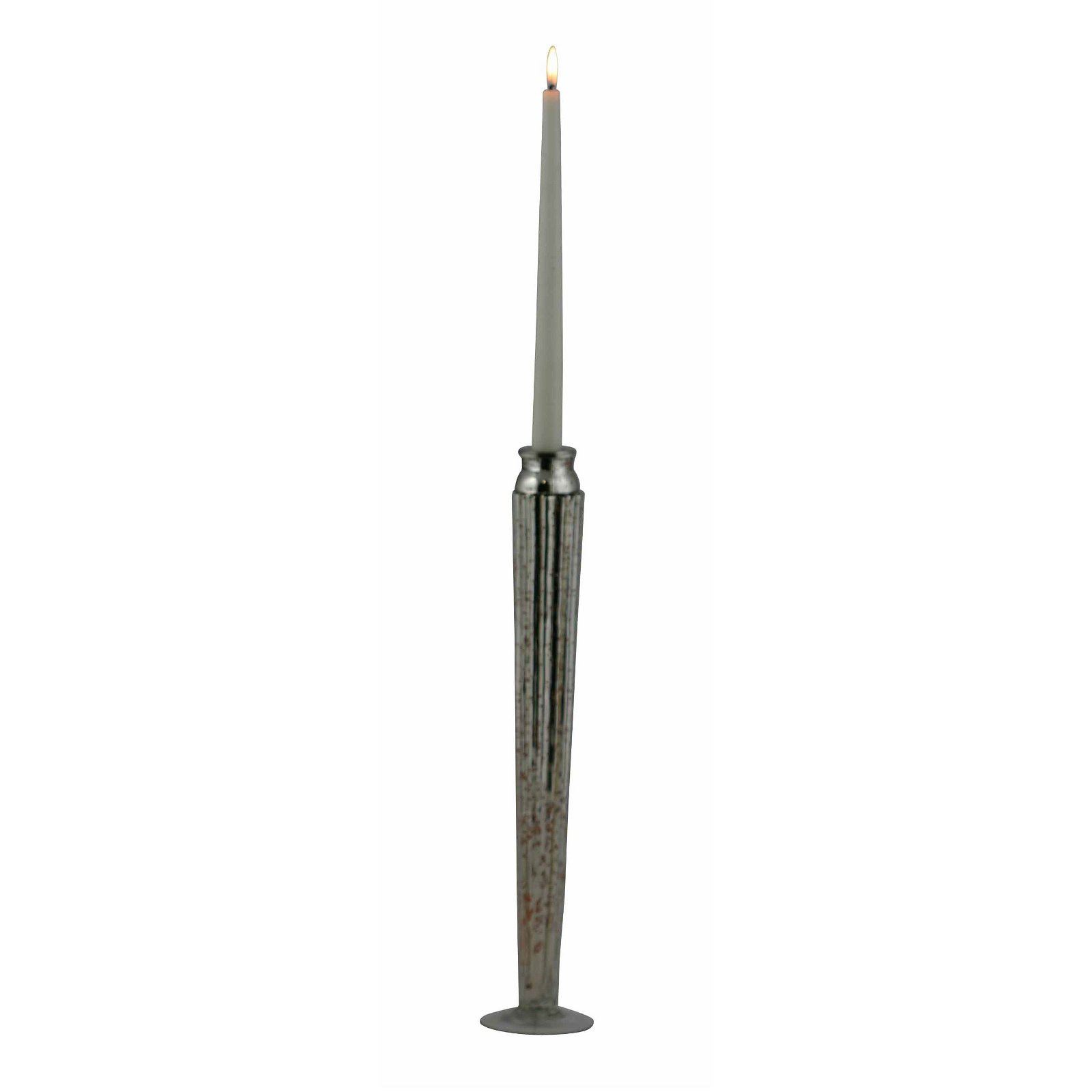 Kerzenleuchter, türkis, H 72 x Ø 10 cm