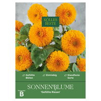 Kölles Beste Blumensamen Sonnenblumen Gefüllte Riesen (Helianthus) Kölles Beste Blumensamen Sonnenblumen Gefüllte Riesen (Helianthus)