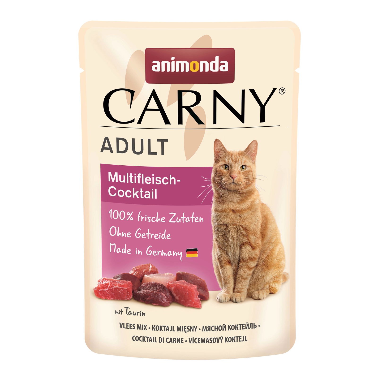 Animonda Cat Carny Adult, Multifleisch-Cocktail, 85 g