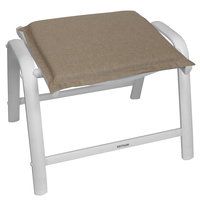 Kölle Hockerauflage 'SunDance', taupe, ca. 52 x 52 cm