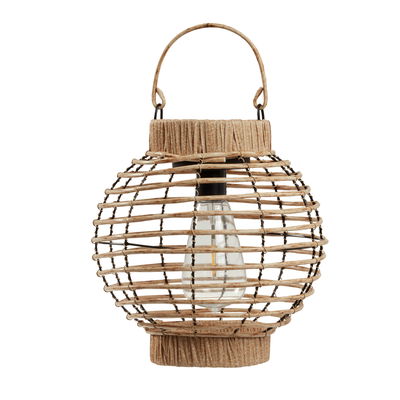 Solarlaterne 'Terra', Kunstrattan, H22 x Ø 23 cm Solarlaterne 'Terra', Kunstrattan, H22 x Ø 23 cm