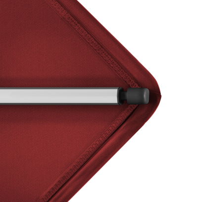 Knirps Kurbelschirm 'Apoll', bordeaux, ca. 230 x 150 cm