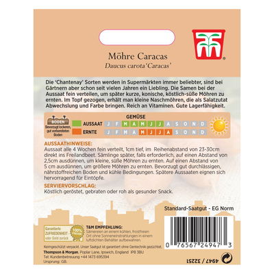 Möhre Caracas / „AA“ - Samen Möhre Caracas / „AA“ - Samen