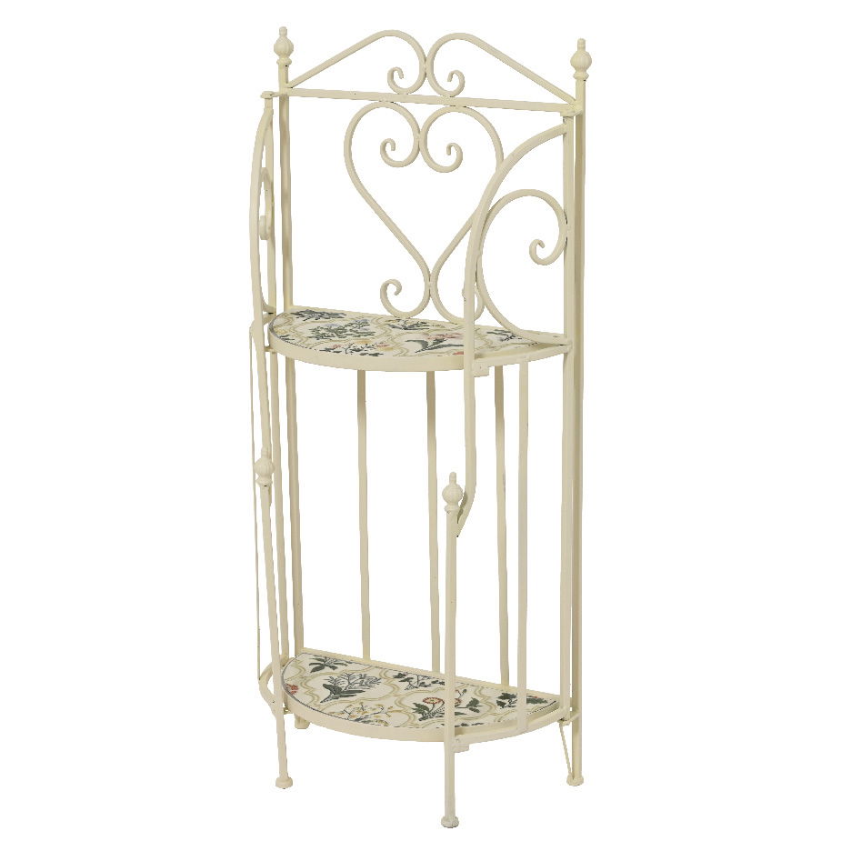 Mosaik-Klappregal 'Coimbra', ca. 20 x 40 x H 98 cm