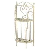 Mosaik-Klappregal 'Coimbra', ca. 20 x 40 x H 98 cm