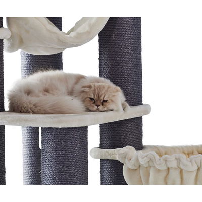 Kratzbaum 'Chilo', schwarz, ca. 165 x 60 x 60 cm Kratzbaum 'Chilo', schwarz, ca. 165 x 60 x 60 cm