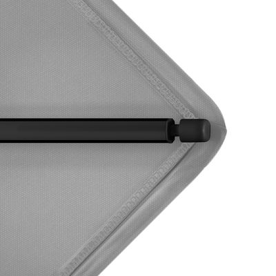 Kurbelschirm 'Apoll', hellgrau, ca. 240 x 240 cm Kurbelschirm 'Apoll', hellgrau, ca. 240 x 240 cm