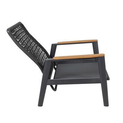 Kölle Loungesessel 'Malibu', anthrazit Kölle Loungesessel 'Malibu', anthrazit