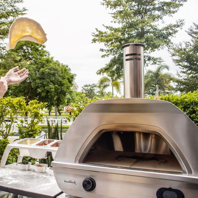 Buschbeck Pizzaofen 'X1', grau, Edelstahl, ca. 48 x 52 x H74 cm Buschbeck Pizzaofen 'X1', grau, Edelstahl, ca. 48 x 52 x H74 cm