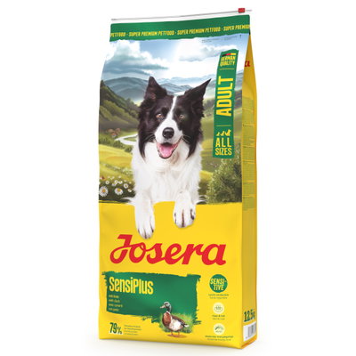 Josera Hundefutter Adult SensiPlus mit Ente, 12,5kg Josera Hundefutter Adult SensiPlus mit Ente, 12,5kg
