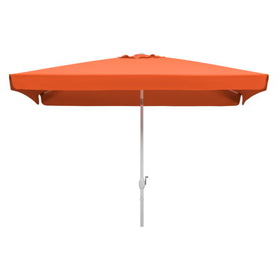 Mittelstockschirm 'Oslo', terrakotta, ca. 300 x 200 cm