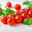 Bio Kirschtomate 'Rubylicious' Topf-Ø 12 cm, 3 Pflanzen