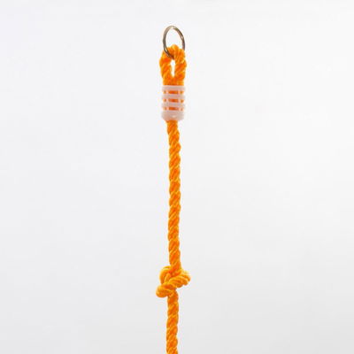 Conacord Kletterseil für Kinder mit 4 Knoten, orange, ca. L190 x Ø20 cm Conacord Kletterseil für Kinder mit 4 Knoten, orange, ca. L190 x Ø20 cm