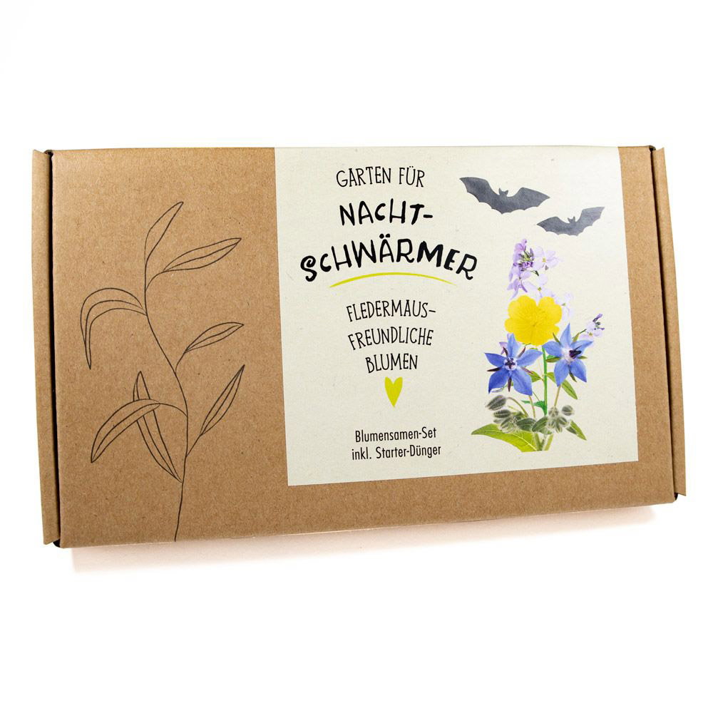 Blumensaatgut-Set 'Garten für Nachtschwärmer', 4 Sorten