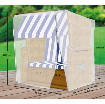 Kölle Premium Schutzhülle für Strandkorb, Standardgröße 125 cm breit Kölle Premium Schutzhülle für Strandkorb, Standardgröße 125 cm breit