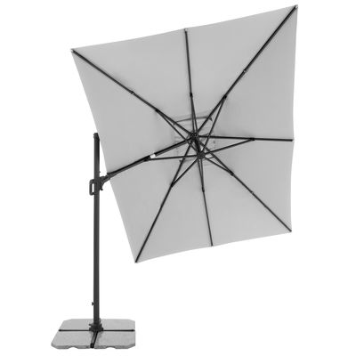 Pendelschirm 'Ravenna HFX', hellgrau, 340 x 270 cm