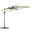 Doppler Pendelschirm 'Active', Green Edition City, natur, ca. 240 x 135 cm