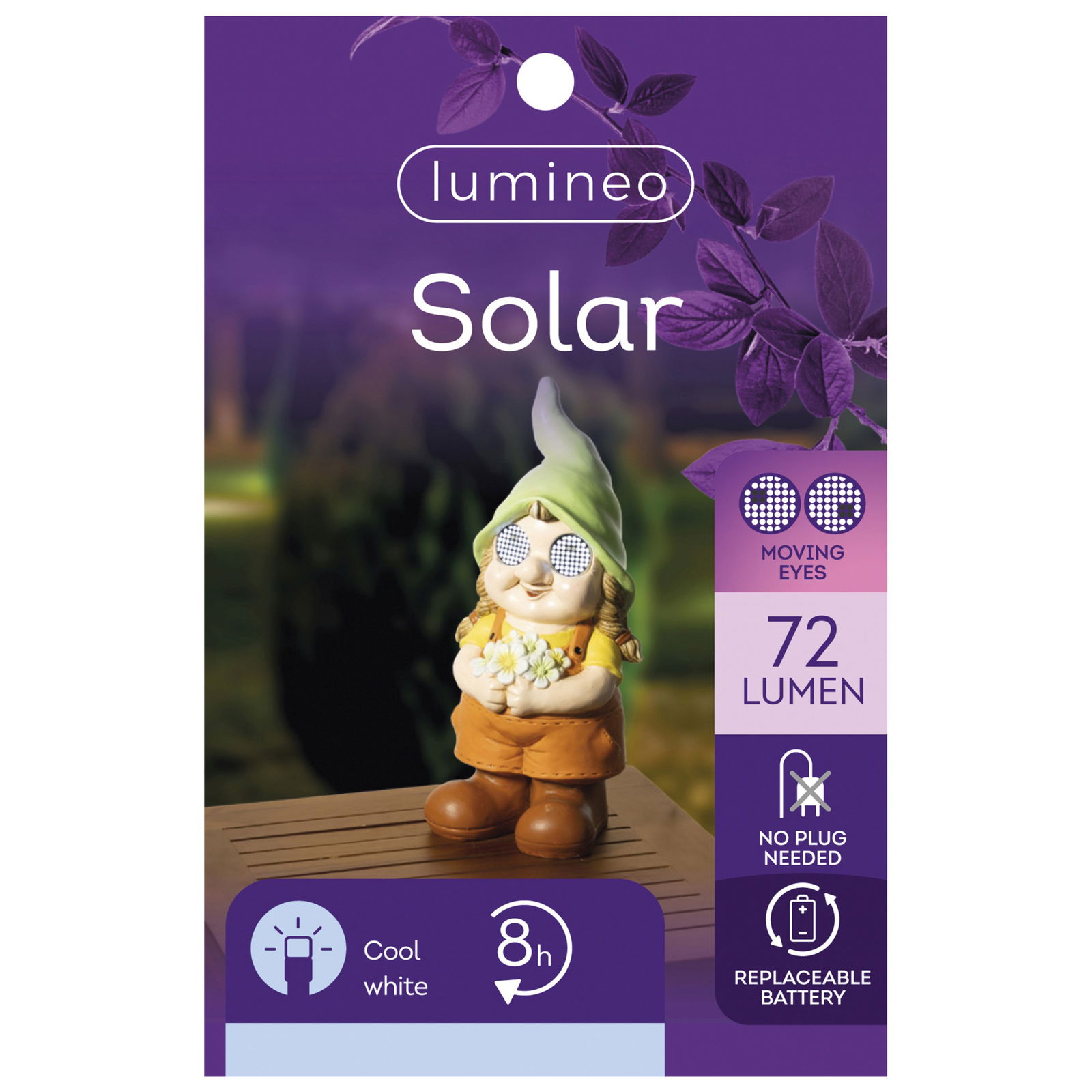 Solar-Zwerg, Höhe ca. 37 cm