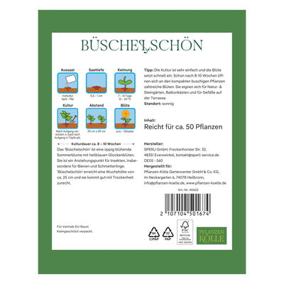 Kölles Beste Blumensamen, Büschelschön