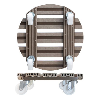 Multi Roller WPC, Tragkraft 150 kg, taupe, ca. 11 x 39 x 39 cm Multi Roller WPC, Tragkraft 150 kg, taupe, ca. 11 x 39 x 39 cm