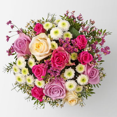 Blumenstrauß 'Liebe meines Lebens', handgebunden