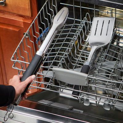 Weber Grillbesteck 'Precision', silber, Edelstahl