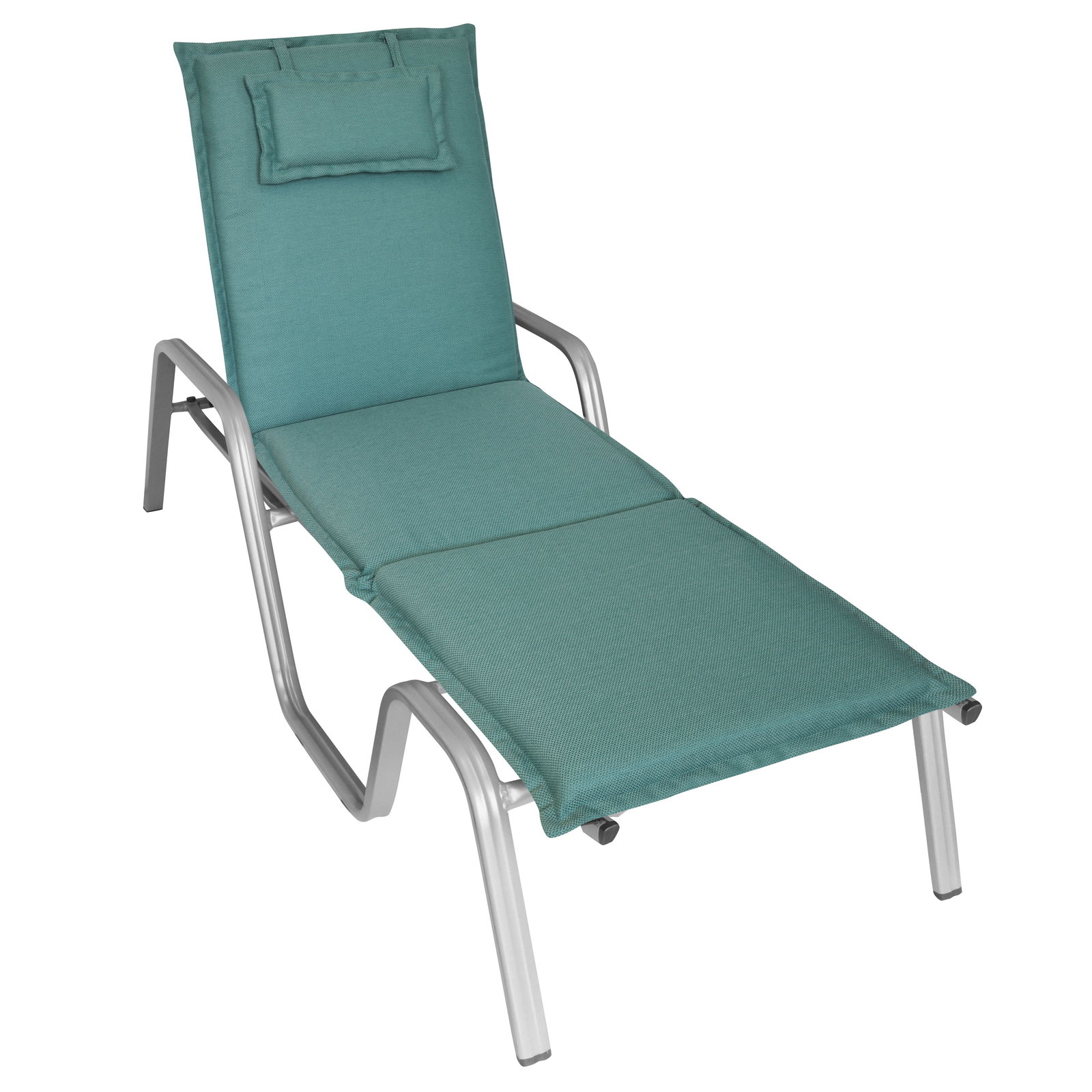 Kölles Beste Rollliegenauflage 'Twist', petrol, ca. 202 x 65 cm Kölles Beste Rollliegenauflage 'Twist', petrol, ca. 202 x 65 cm