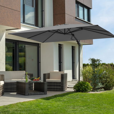 Sonnenschirm 'Rhodos Twist', 350x260 cm Sonnenschirm 'Rhodos Twist', 350x260 cm