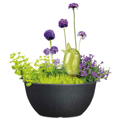 Scheurich Pflanzschale 'Barceo', steinschwarz, ca. 39 x 39 x H 18 cm Scheurich Pflanzschale 'Barceo', steinschwarz, ca. 39 x 39 x H 18 cm