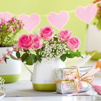 Lechuza 'Yula' Gießkanne, weiß/pistaziengrün seidenmatt, 1,7 Liter