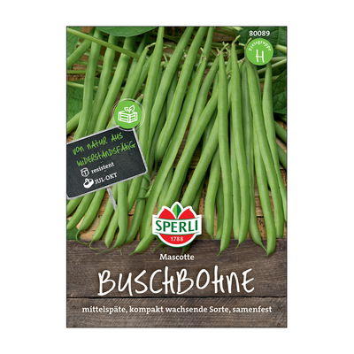 Gemüsesamen, Buschbohne 'Mascotte'