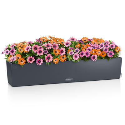 Lechuza 'Balconera Color 100' schiefergrau, ca. 99 x 19 x H 19 cm