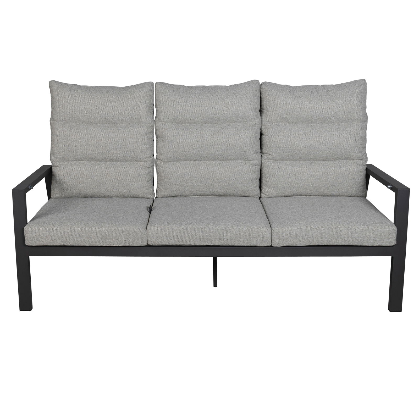 Kölle Loungesofa 'Kreta' inkl. Auflagen, 3-Sitzer, grau