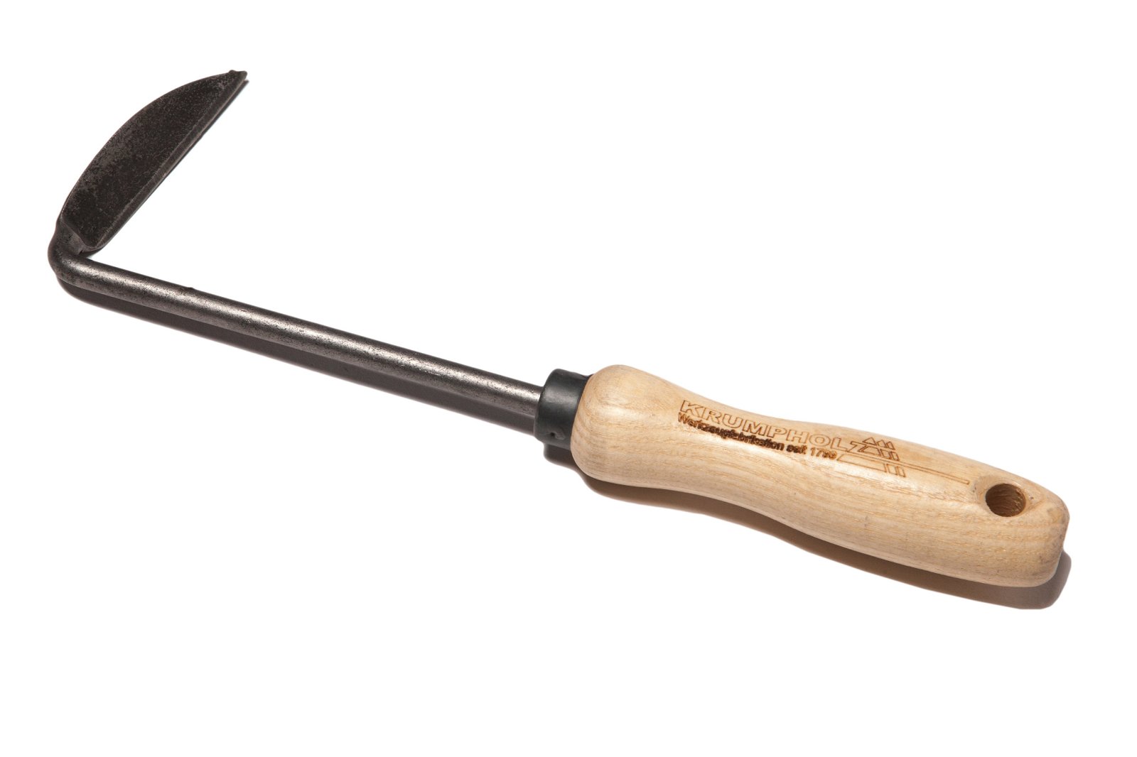 Krumpholz Cape-Cod-Weeder (Unkrautjäter) für Linkshänder, mit Eschenholz-Griff 14 cm