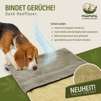 Mümmi by Rohrschneider Hundematte Cord, taupe, ca. 44 x 50 x 2 cm Mümmi by Rohrschneider Hundematte Cord, taupe, ca. 44 x 50 x 2 cm