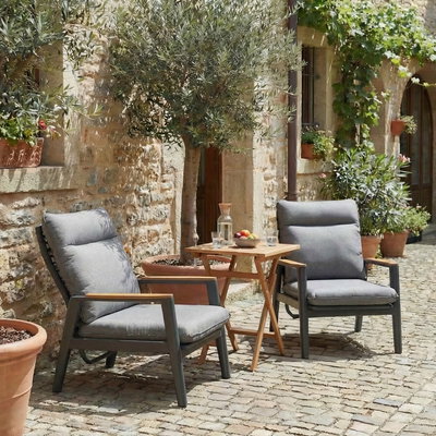 Kölle Loungesessel 'Malibu', anthrazit