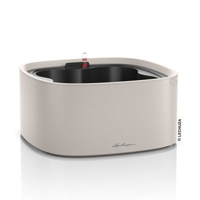 Lechuza 'Pila Color', sandbraun, ca. 35 x 35 x H 16,5 cm