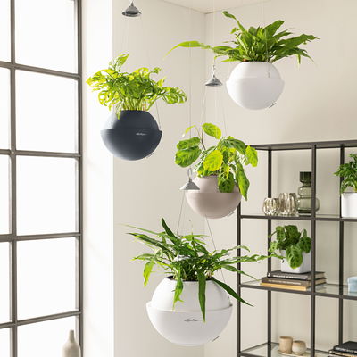 Lechuza 'Bola Color 23', sandbraun, ca. Ø 23 x H 18 cm