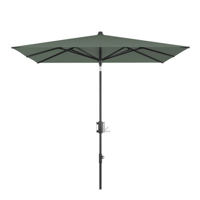 Knirps Kurbelschirm 'Apoll', Black Edition, aloe, ca. 240 x 240 cm