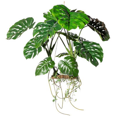 Kunstpflanze Splitphilodendron, Höhe ca. 100 cm Kunstpflanze Splitphilodendron, Höhe ca. 100 cm