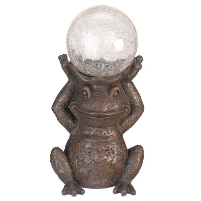 Solarleuchte Frosch mit Kugel, 41 x 20 x 16 cm online kaufen