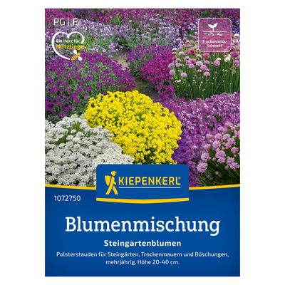 Saatgutmischung, 'Steingartenblumen' Saatgutmischung, 'Steingartenblumen'