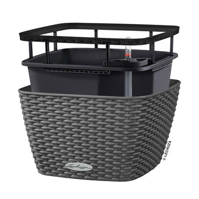 Lechuza 'Bacino Cottage', granit, ca. 30 x 30 x H 18 cm Lechuza 'Bacino Cottage', granit, ca. 30 x 30 x H 18 cm